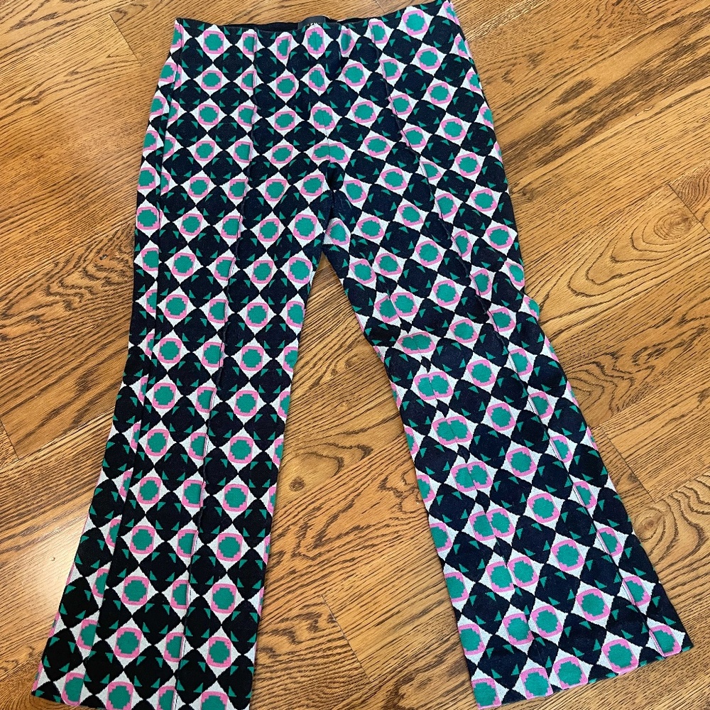 Maeve Margot Kick-Flare cropped pants